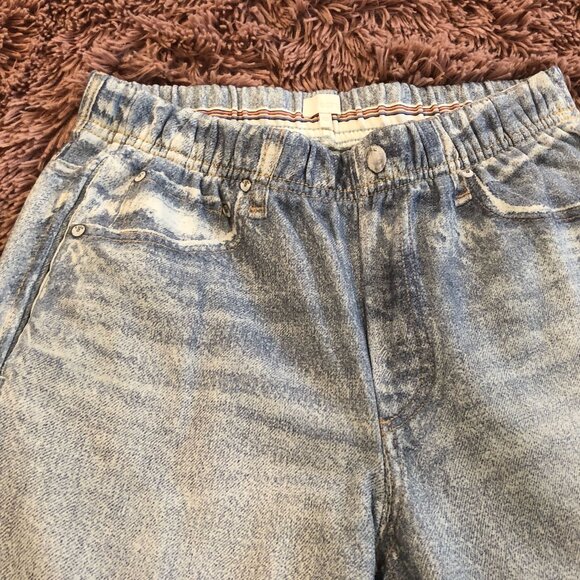 NWT*ECRU FAUX LASER PRINT JOGGER SWEATPANT*SM*LIKE RAG BONE MIRAMAR*ENDS SUNDAY - Picture 5 of 16